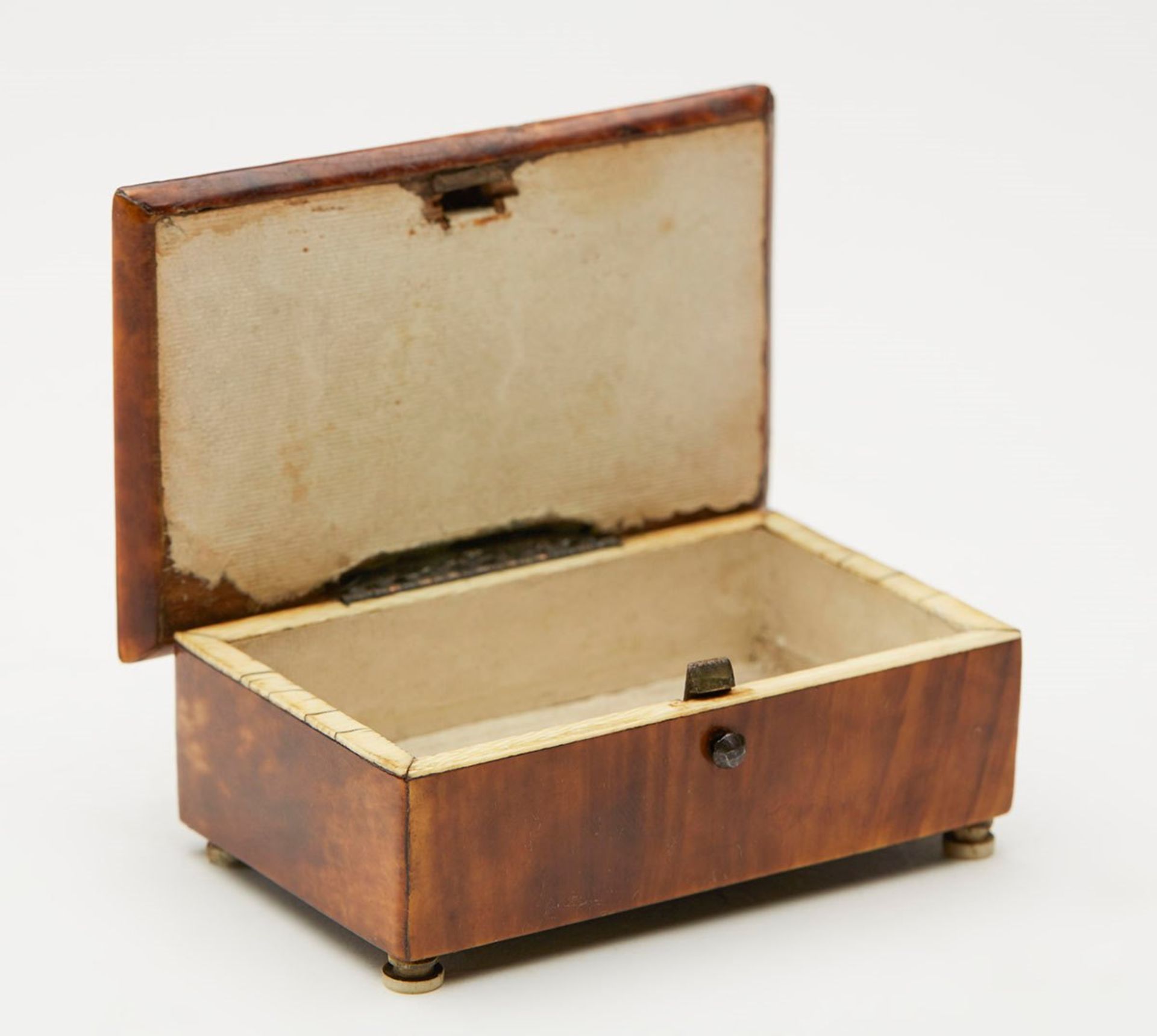 Georgian Miniature Casket 18/19Th C. - Image 3 of 7