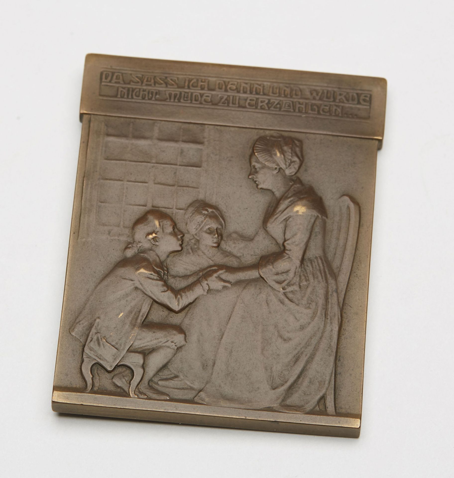 Rudolph Bosselt Katherina Goethe Bronze Medal 1902 - Image 6 of 6