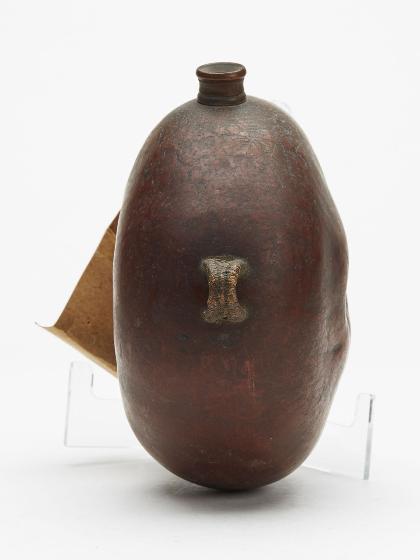 Antique African Gourd Water Bottle With Provenance C.1870 - Image 6 of 9