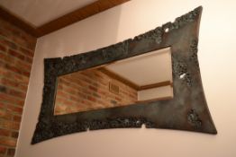 Artist: Malcolm Lewis - This is the volcanic tarnished copper coated mirror