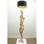 Artist: Rinat - “Bark” floor lamp - hand crafted.