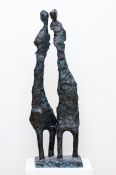 Artist: Rinat - “Couple” - Sculpture Material - Solid Bronze Hand crafted