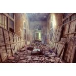 Artist: Gina Soden - Manicomio - From the corridor of an abandoned asylum in Italy.