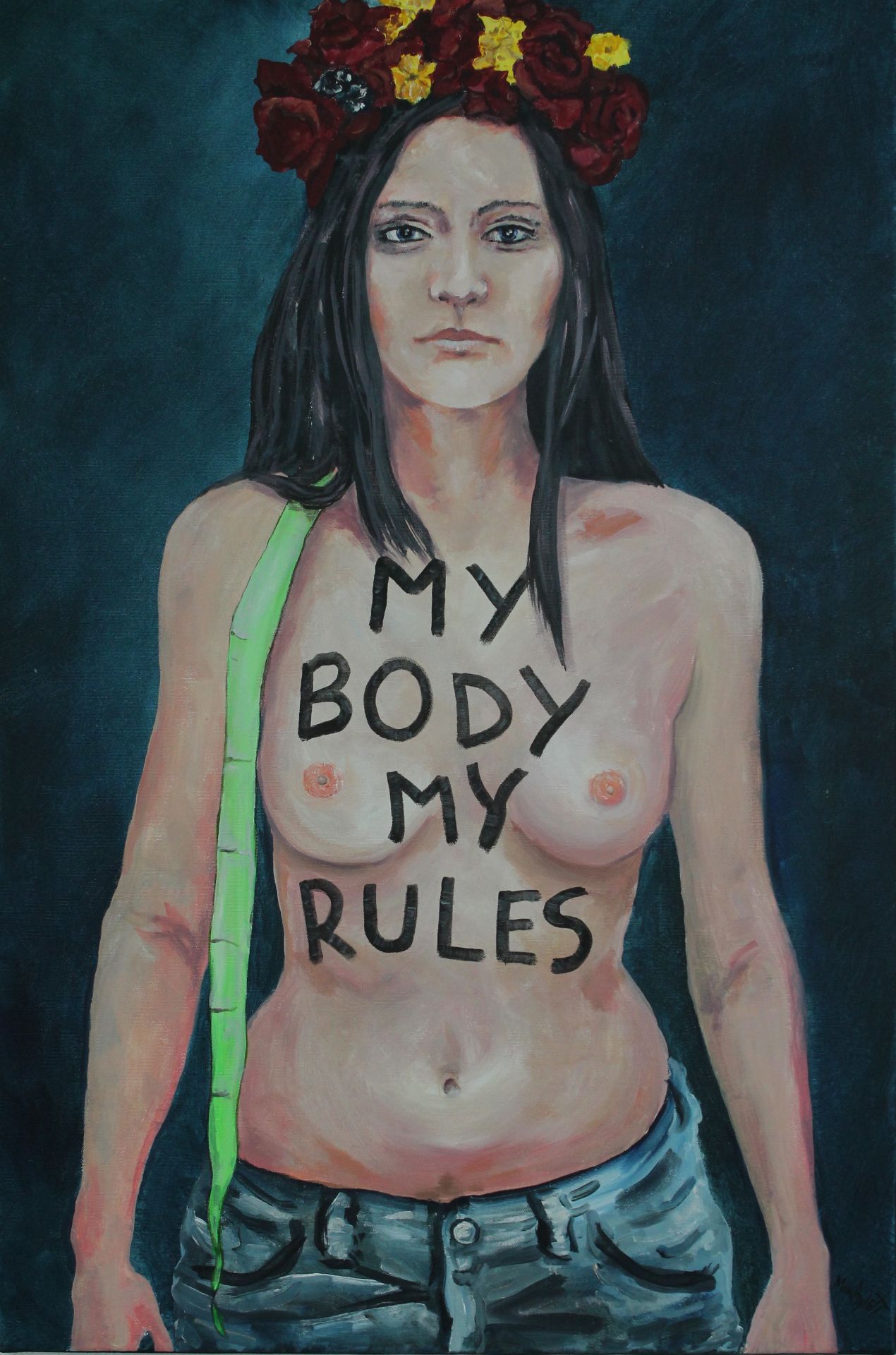 Artist: Mim Aylett Palmer - My Body My Rules