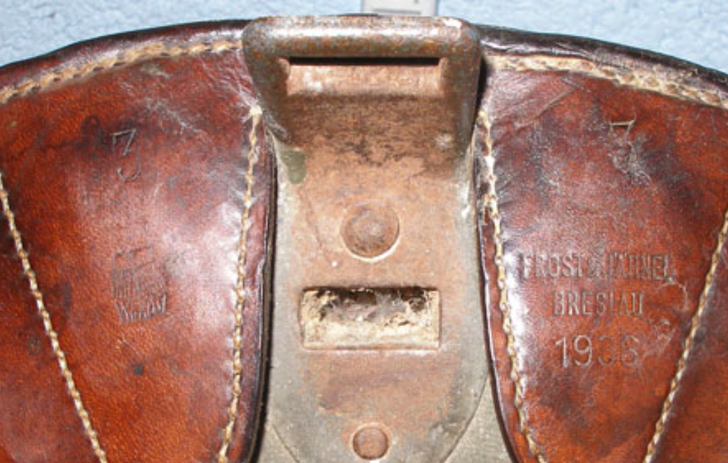 1936 German Military Leather Cavalry Saddle. - Image 2 of 3