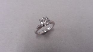 1.50ct diamond solitaire ring. Brilliant cut diamond, H colour and si3 clarity. 4 claw setting in