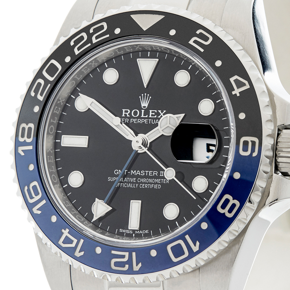 Rolex GMT-Master II Batman 40mm Stainless Steel 116710BLNR