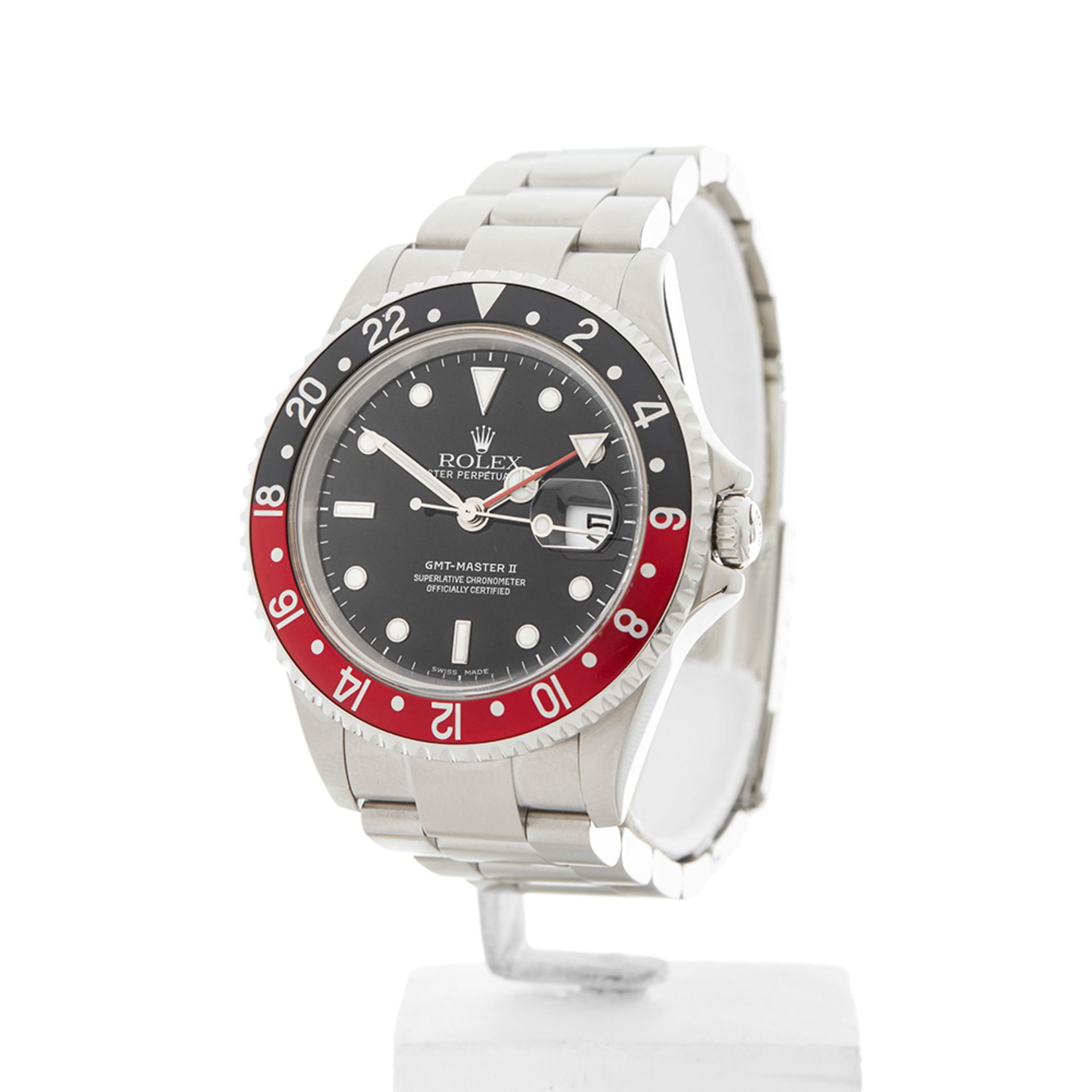 Rolex GMT-Master II Coke 40mm Stainless Steel 16710 - Image 3 of 8