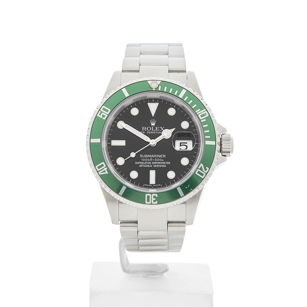 Rolex Submariner Date Anniversary Kermit 40mm Stainless Steel 16610LV - Image 2 of 8