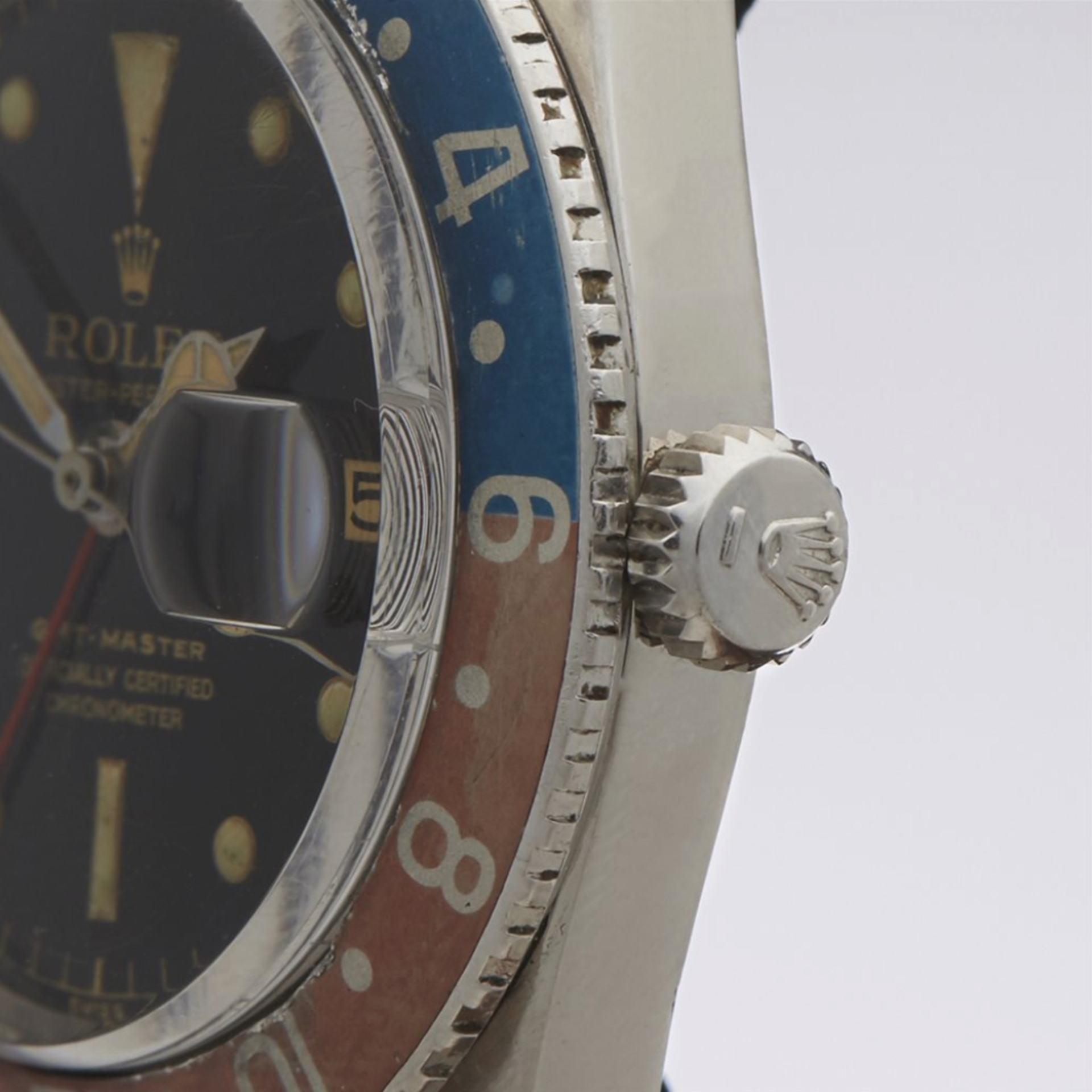 1958 Rolex GMT-Master Pepsi Gloss Gilt 38mm Stainless Steel 6542 - Image 5 of 9