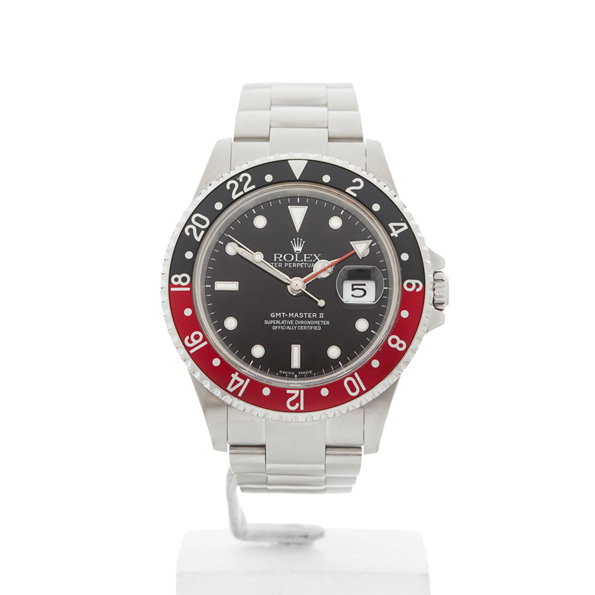 Rolex GMT-Master II Coke 40mm Stainless Steel 16710 - Image 2 of 8