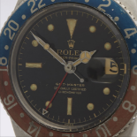 1958 Rolex GMT-Master Pepsi Gloss Gilt 38mm Stainless Steel 6542