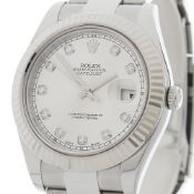 Rolex Datejust II 41mm Stainless steel & 18k white gold 116334
