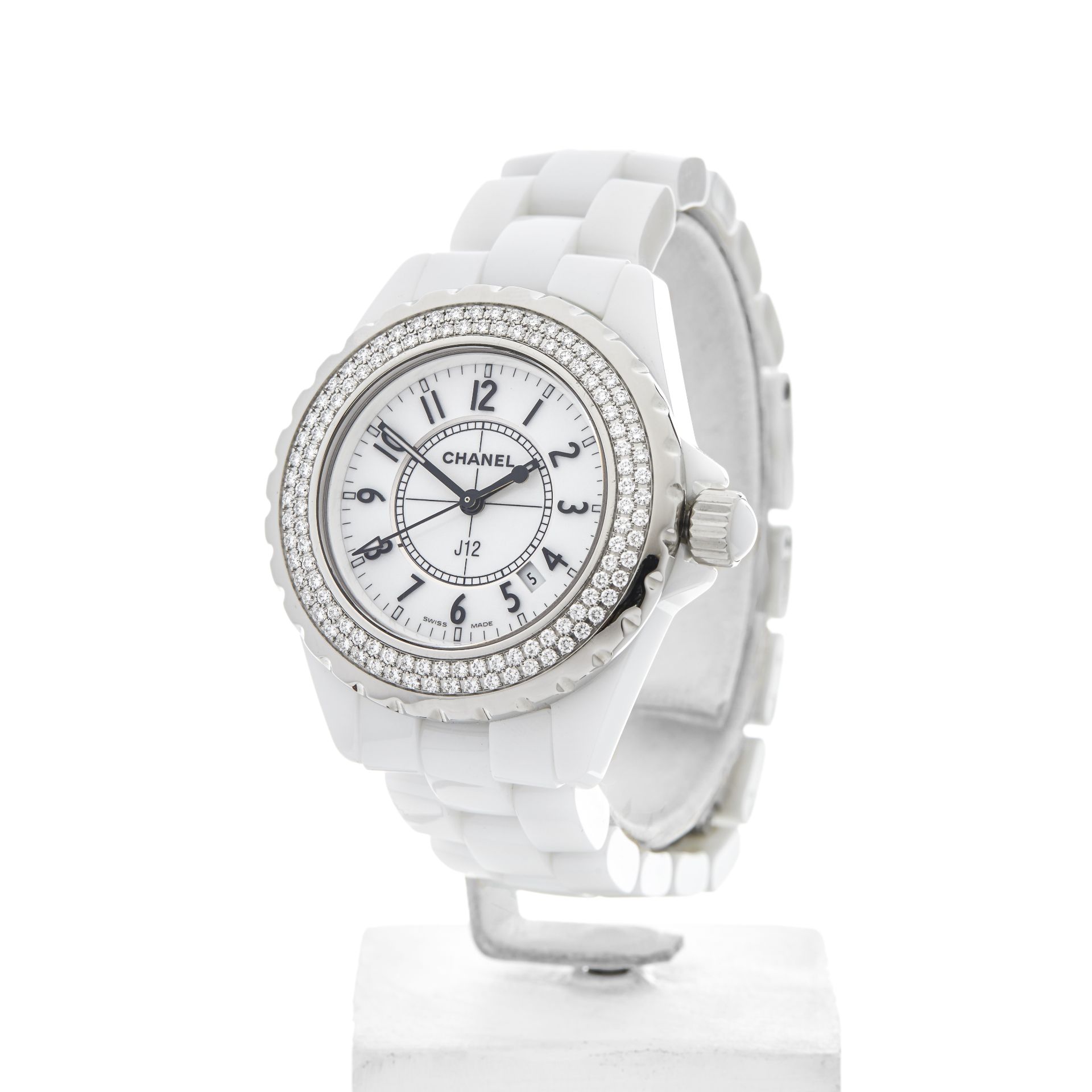 Chanel, J12 33mm White Ceramic H0967