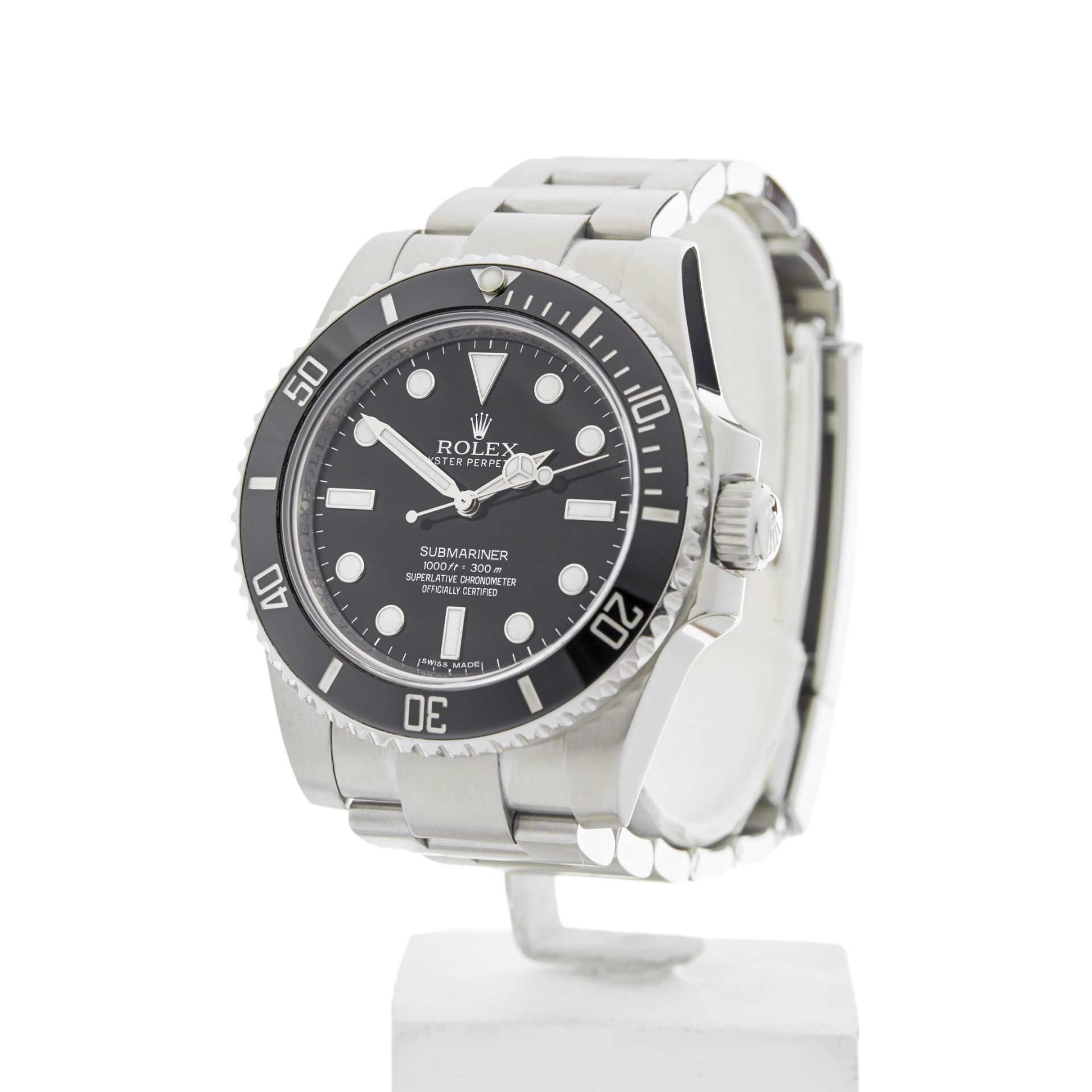 Rolex, Submariner Non Date 40mm Stainless Steel 114060 - Image 3 of 7