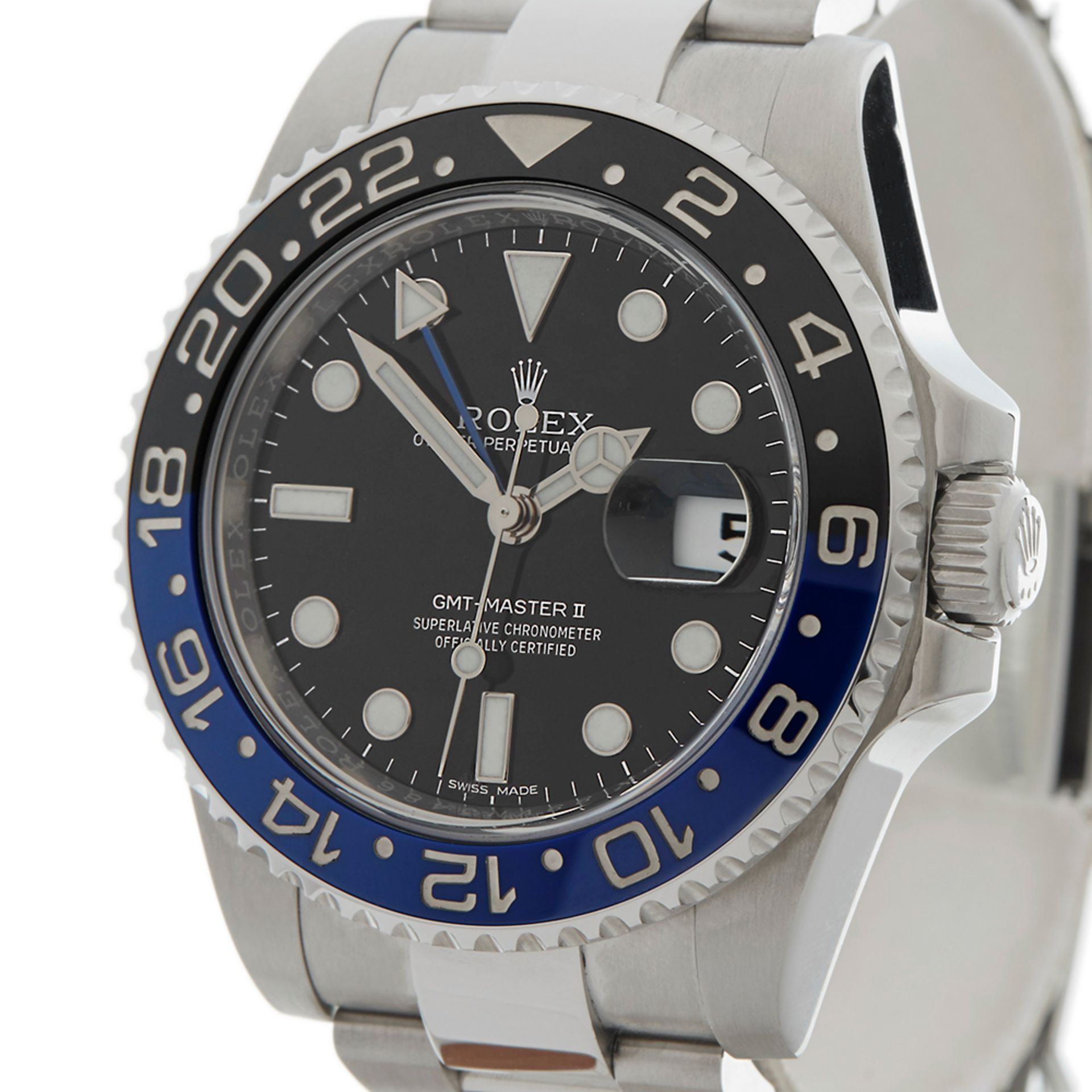 Rolex, GMT-Master II Batman 40mm Stainless Steel 116710BLNR