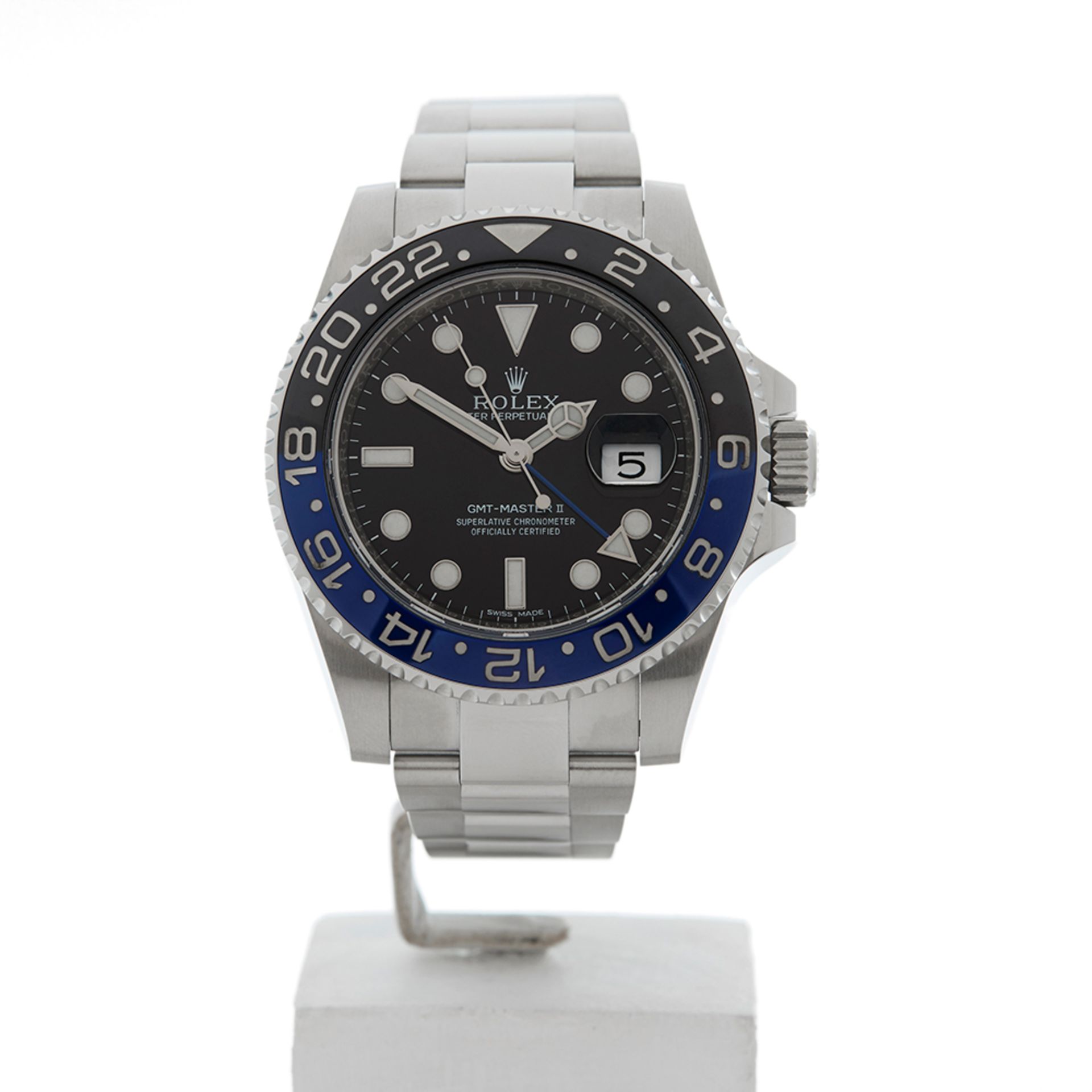 Rolex, GMT-Master II Batman 40mm Stainless Steel 116710BLNR - Image 2 of 9