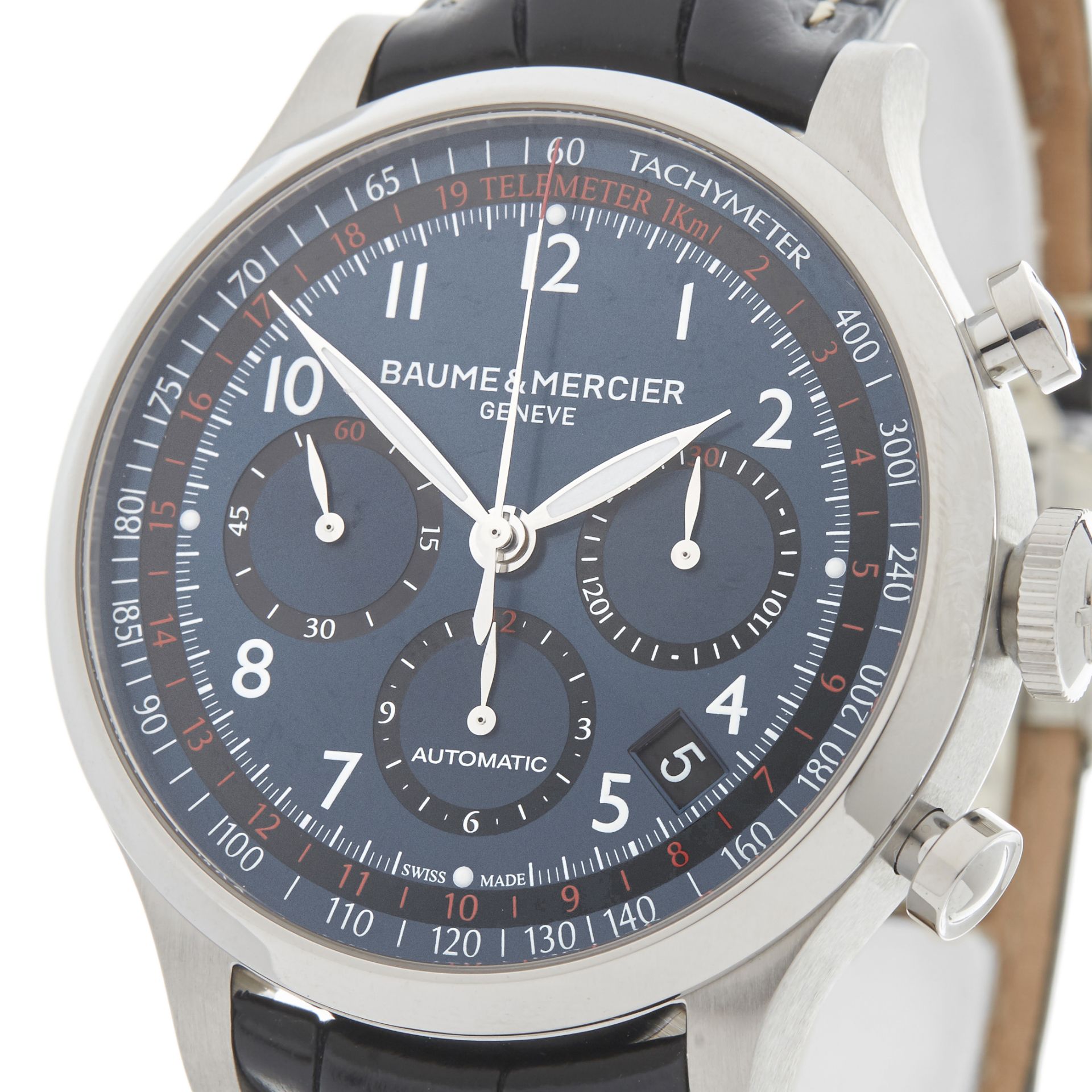 Baume & Mercier, Capeland Chronograph 47mm Stainless Steel M0A10065