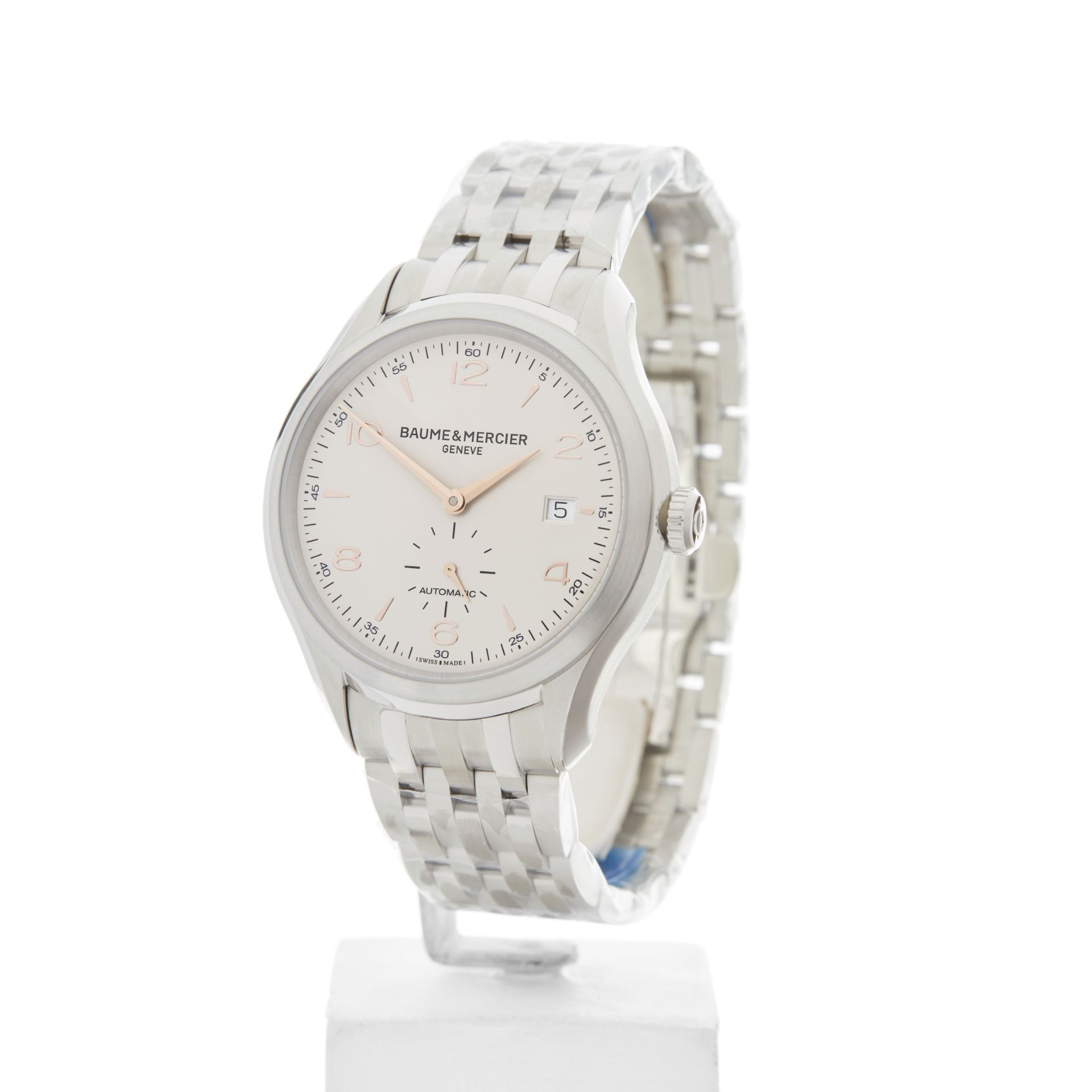 Baume & Mercier, Clifton 40mm Stainless Steel M0A10141 - Image 3 of 8