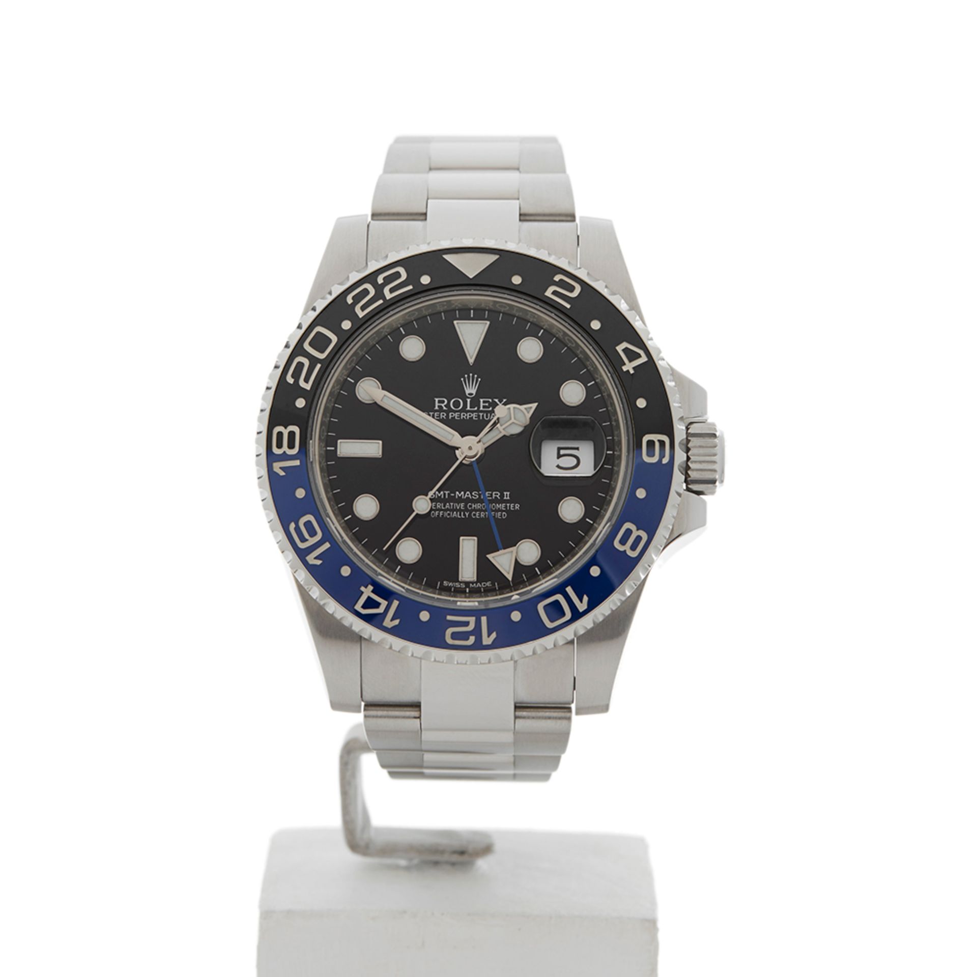 Rolex, GMT-Master II Batman 40mm Stainless Steel 116710BLNR - Image 2 of 9