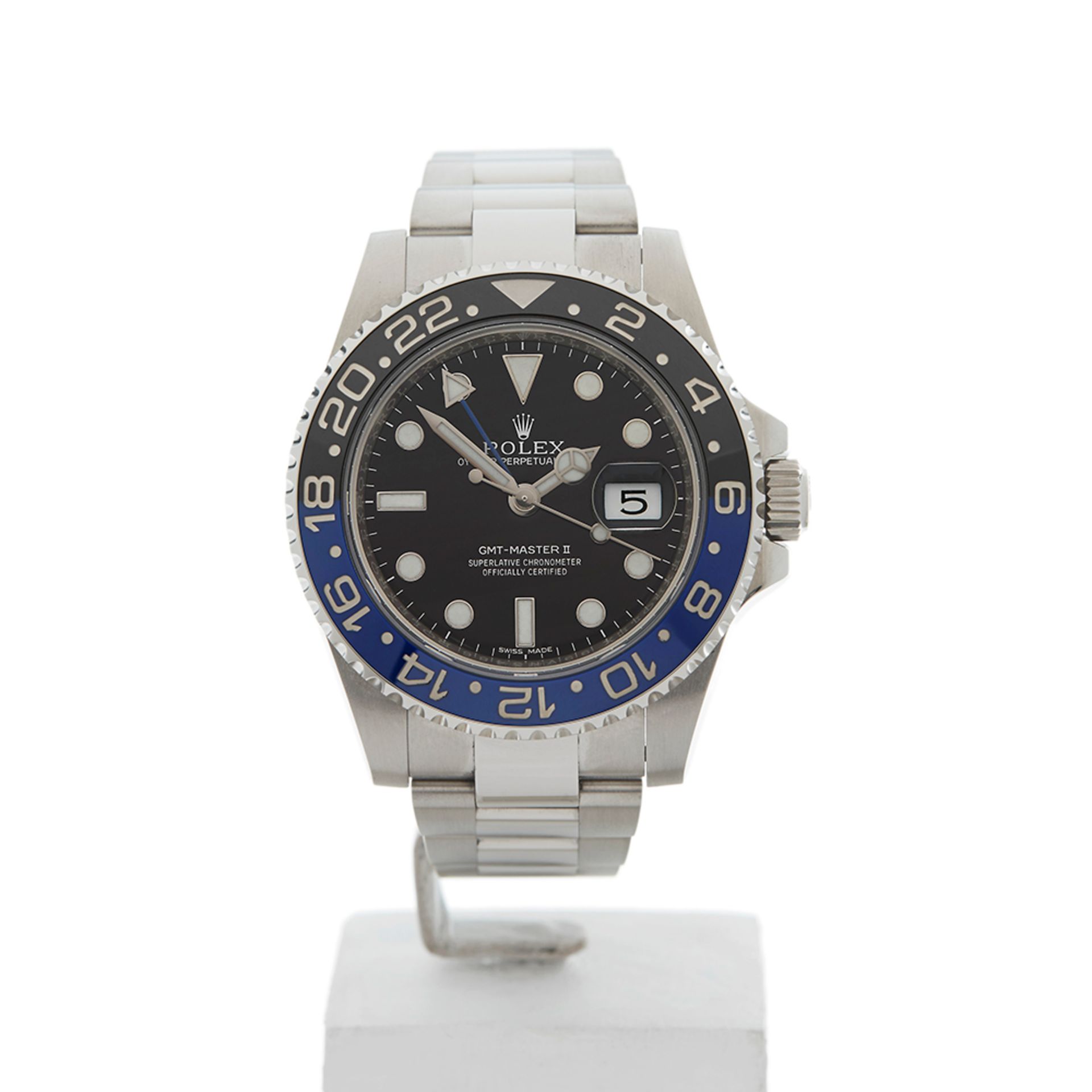 Rolex, GMT-Master II Batman 40mm Stainless Steel 116710BLNR - Image 2 of 9