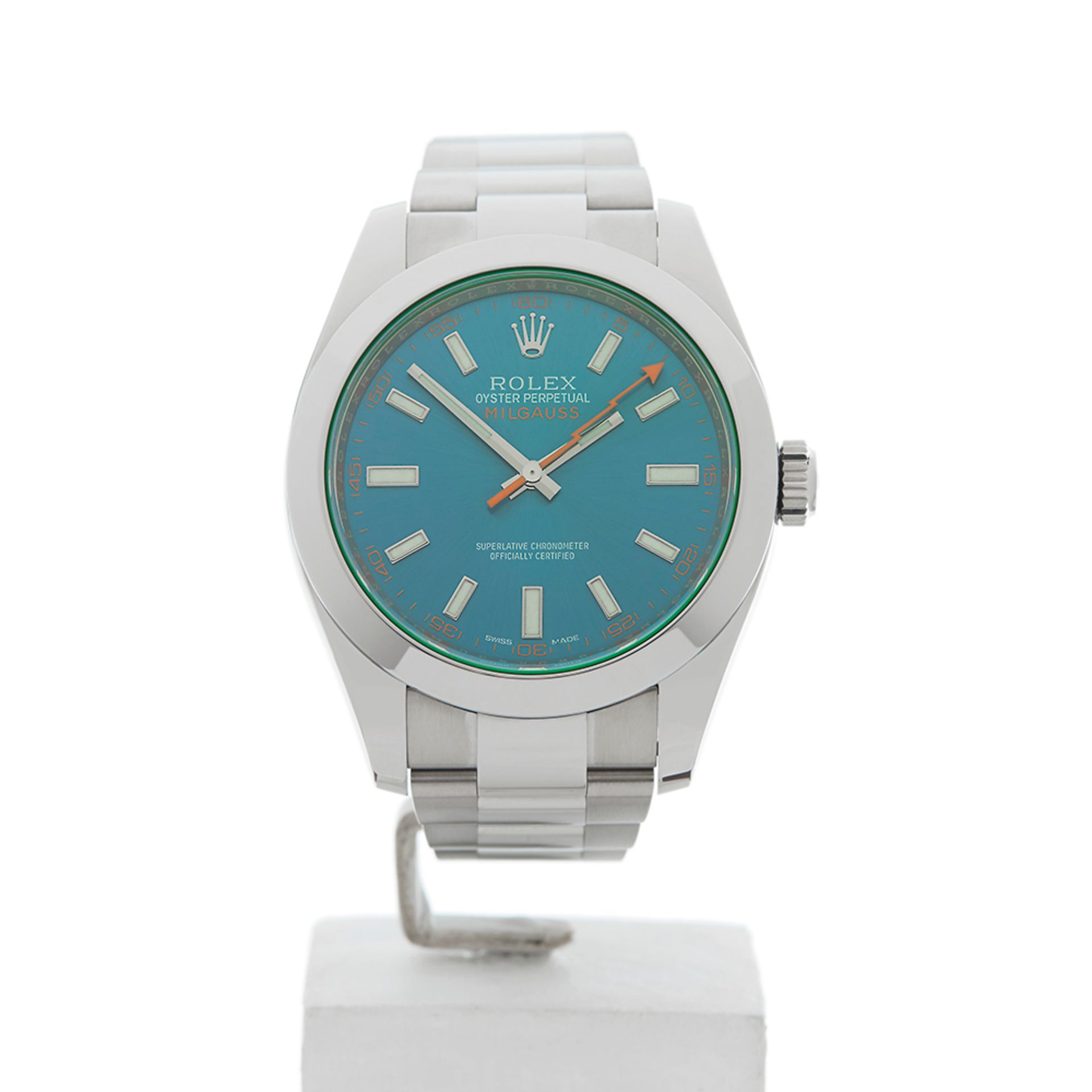 Rolex, Milgauss 40mm Stainless Steel 116400GV - Image 2 of 9