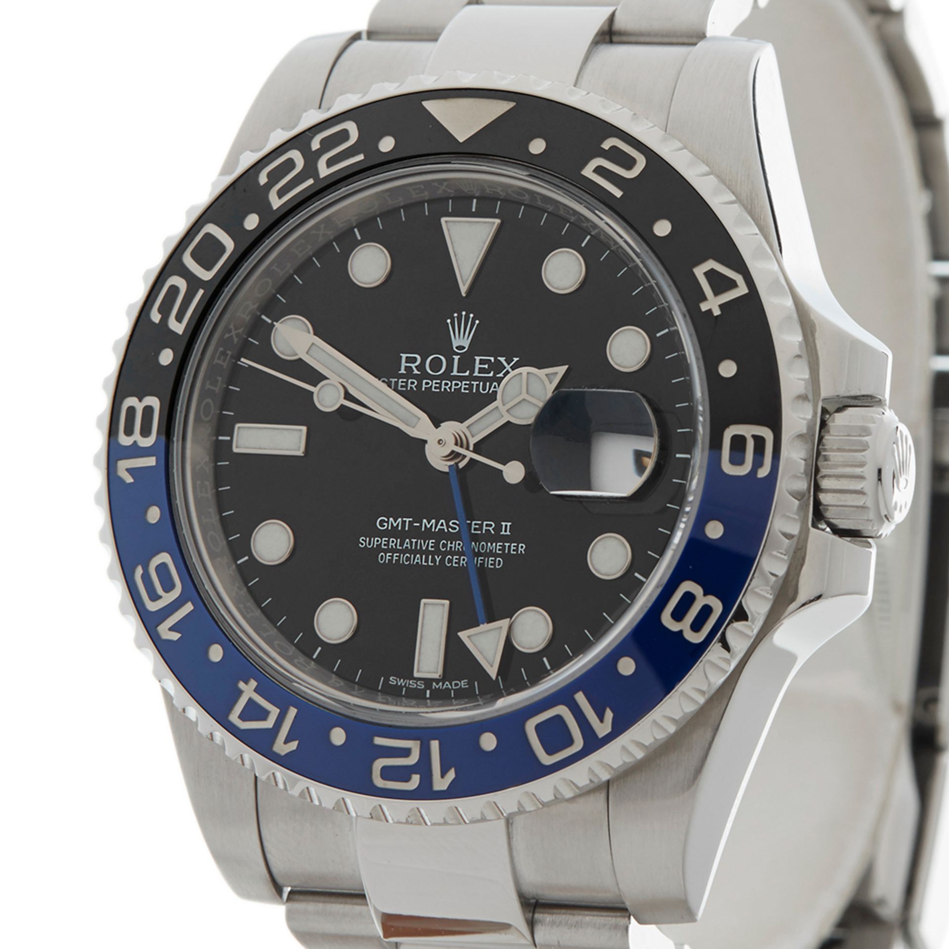 Rolex, GMT-Master II Batman 40mm Stainless Steel 116710BLNR