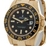 Rolex, GMT-Master II 40mm 18k Yellow Gold 116718LN