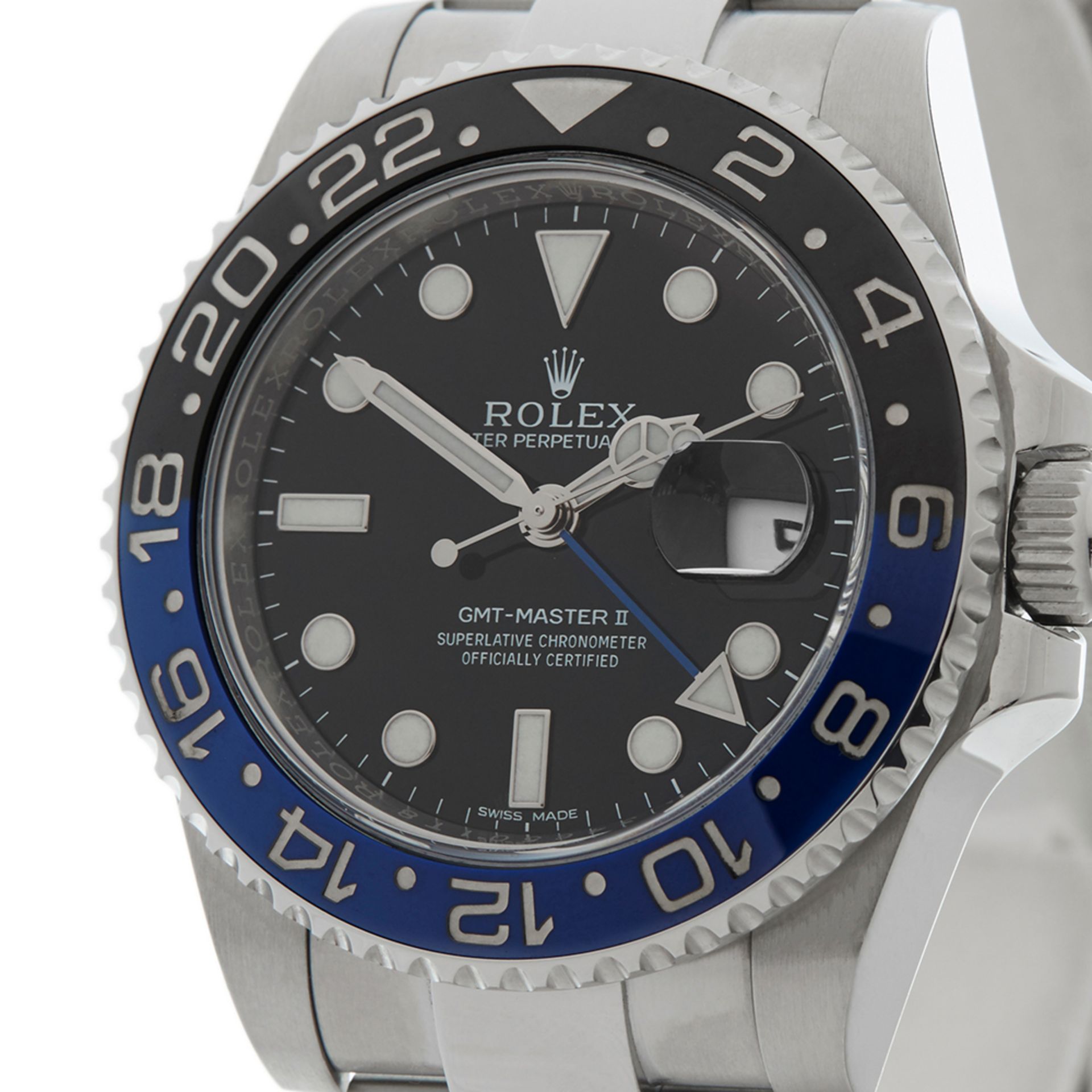 Rolex, GMT-Master II Batman 40mm Stainless Steel 116710BLNR