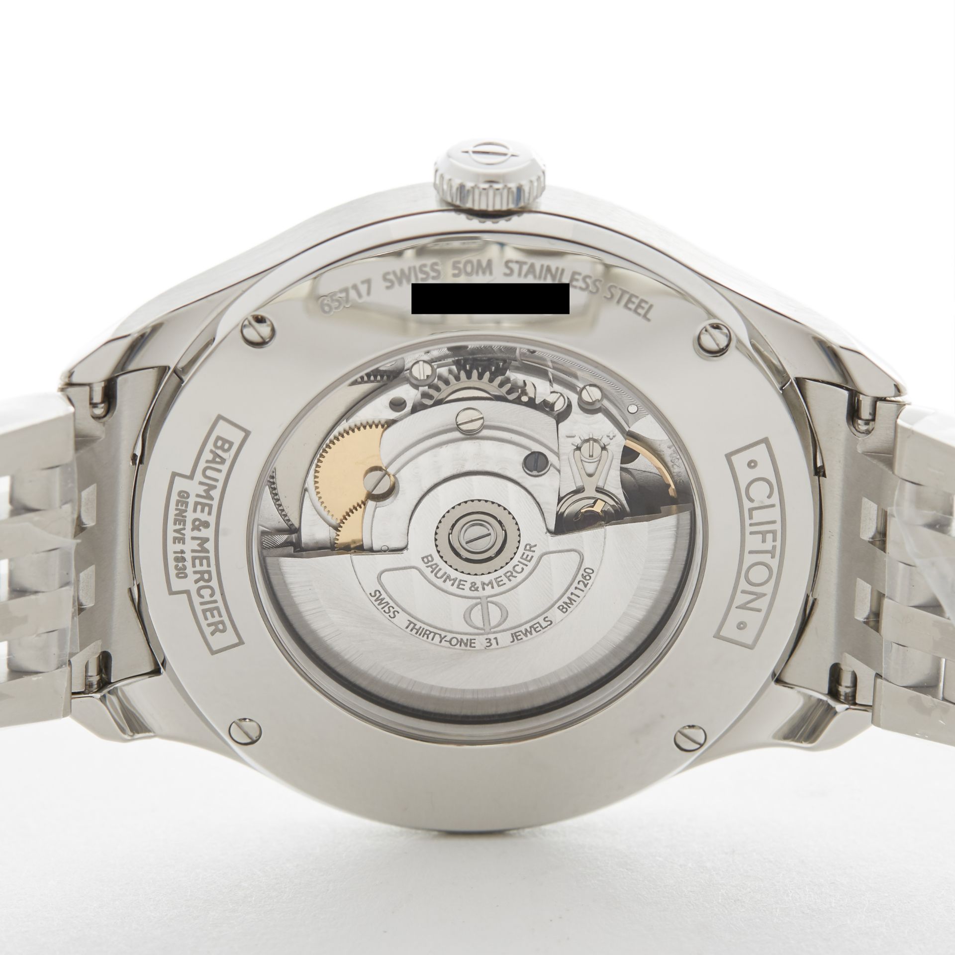 Baume & Mercier, Clifton 40mm Stainless Steel M0A10141 - Image 8 of 8