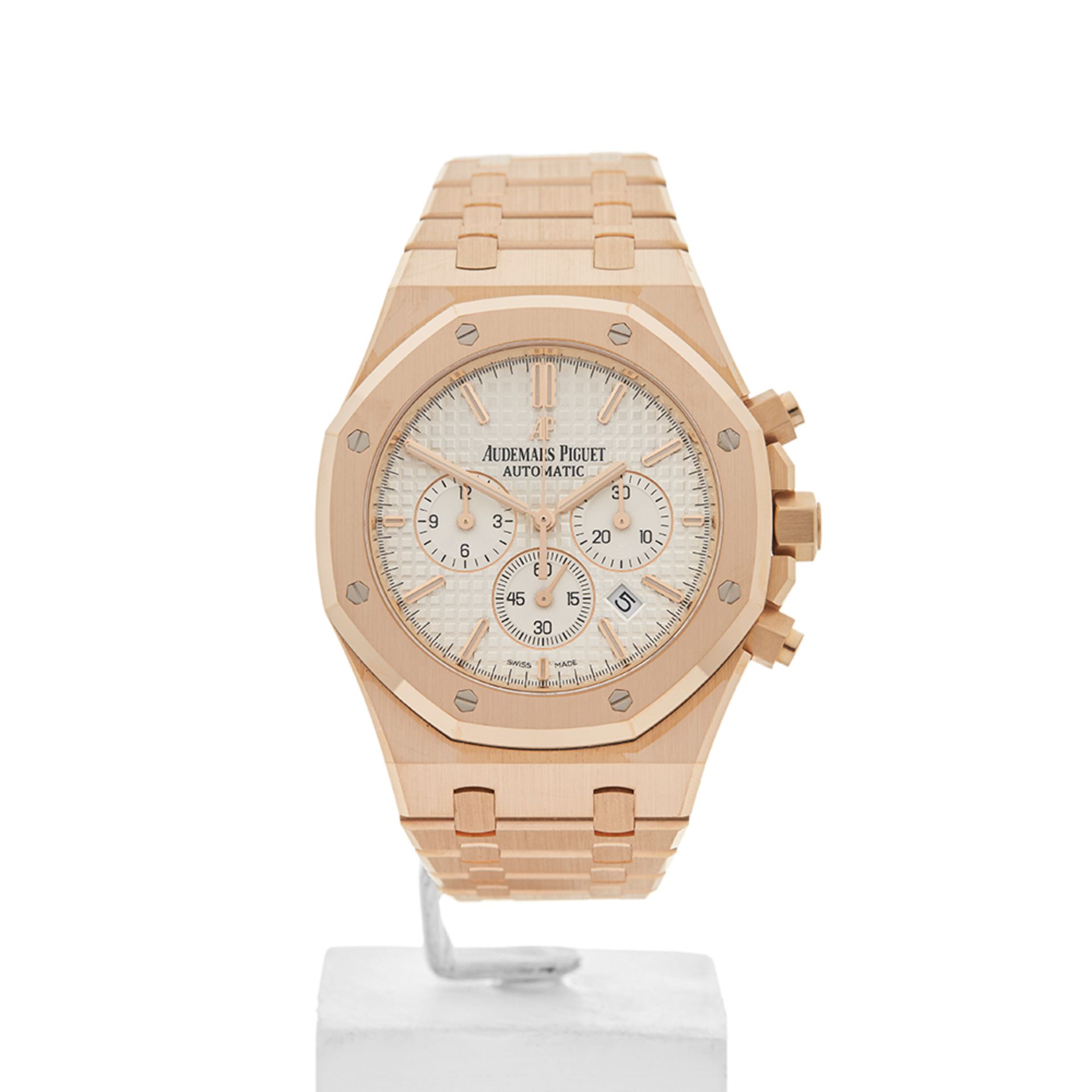 Audemars Piguet, Royal Oak Chronograph 41mm 18k Rose Gold 26320.OR.00.1220.OR.02 - Image 2 of 7