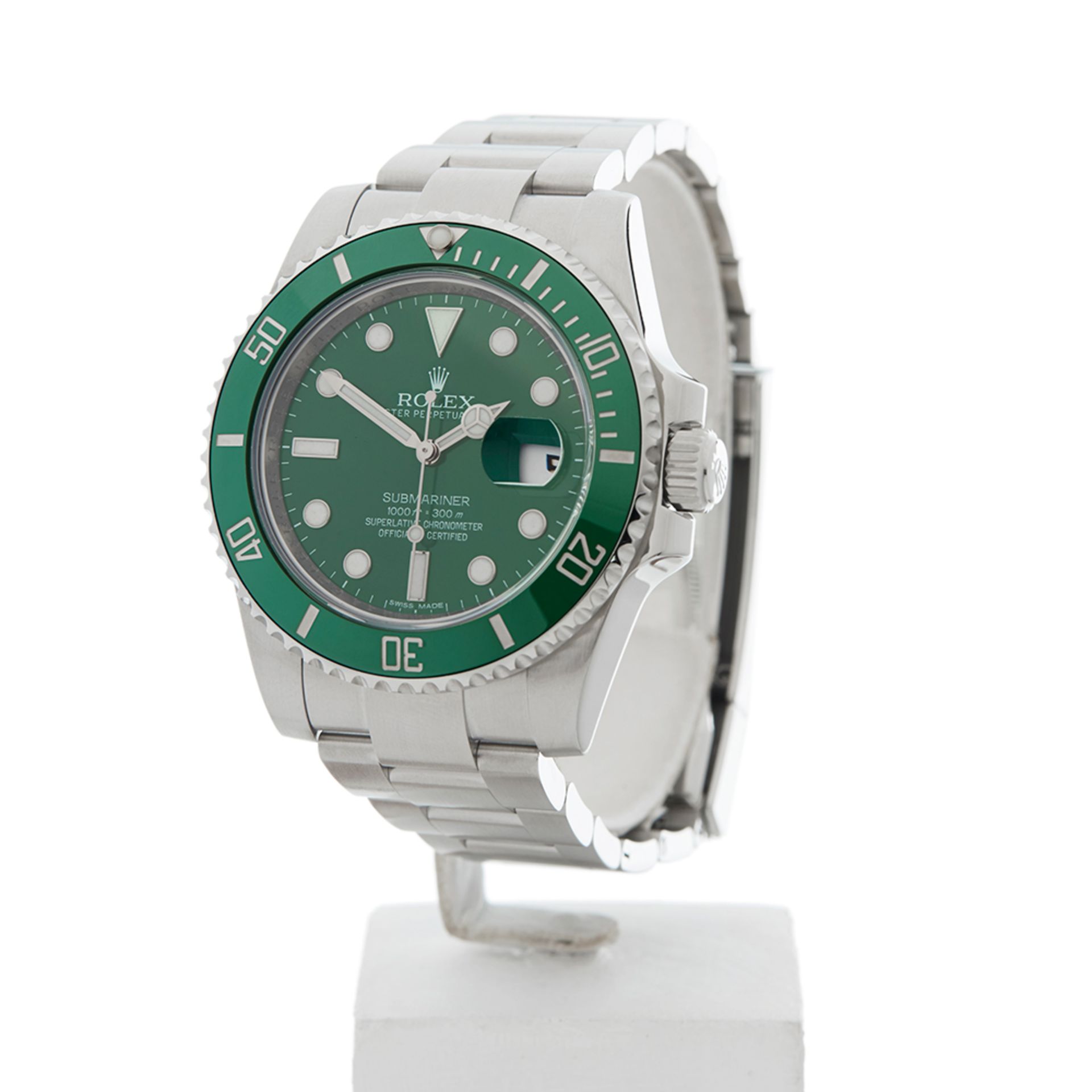 Rolex, Submariner Date Hulk 40mm Stainless Steel 116610LV - Image 3 of 8