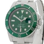 Rolex, Submariner Date Hulk 40mm Stainless Steel 116610LV