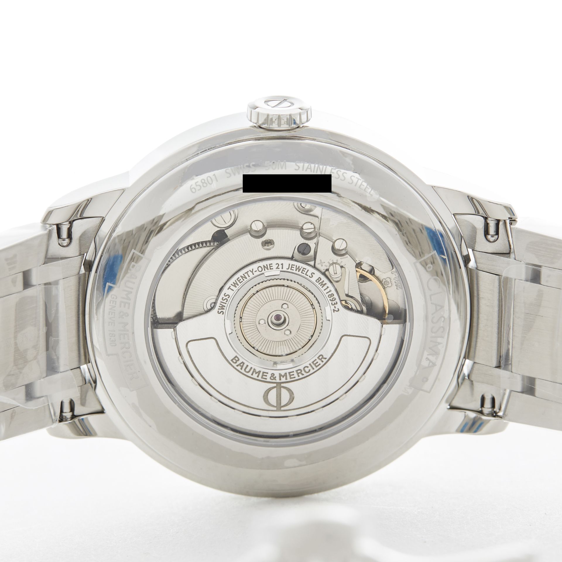 Baume & Mercier, Classima Dual Time 40mm Stainless Steel M0A10273 - Image 8 of 8