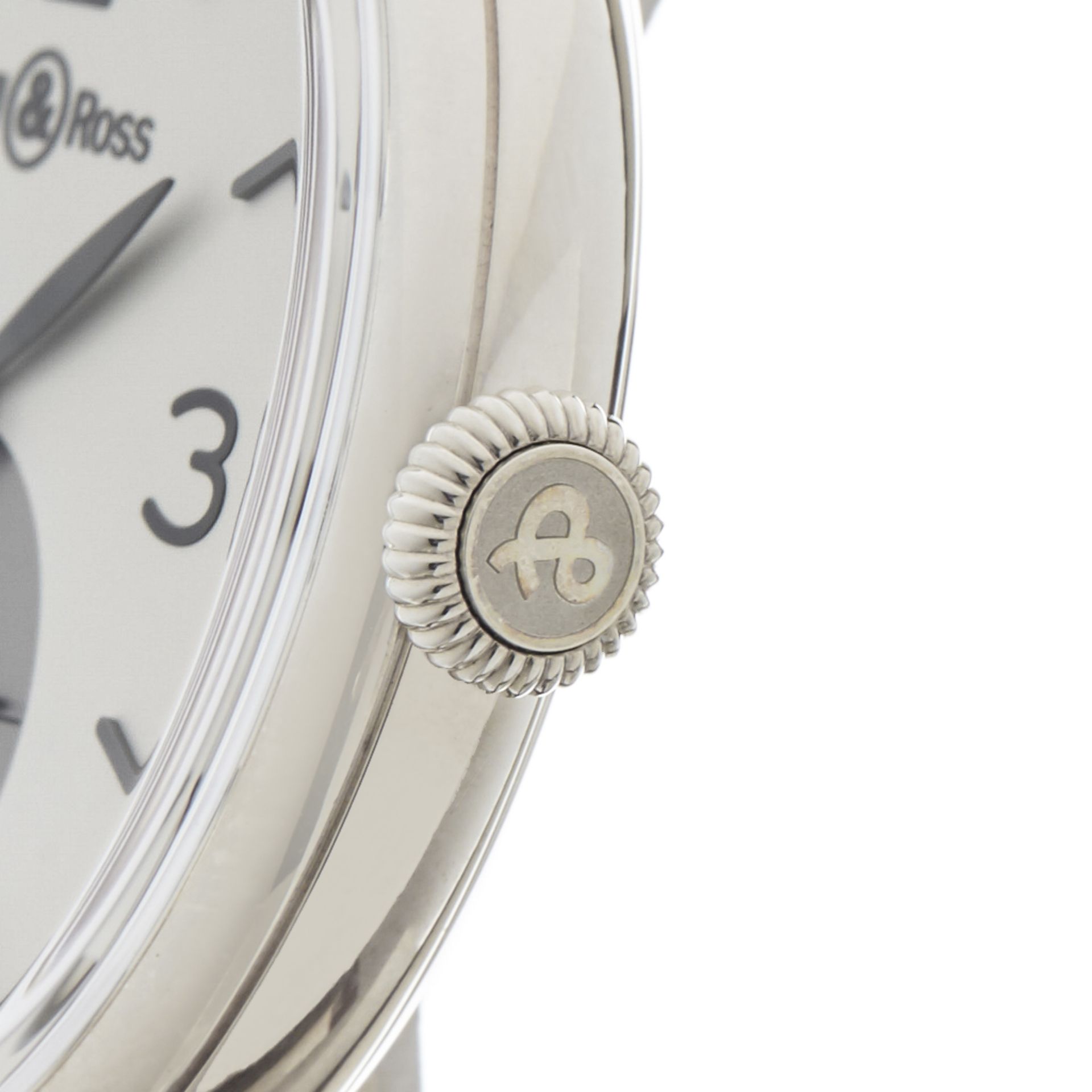 Bell & Ross, WWI Argentium Opalin 41mm 925 Silver BRWW1-NE-AG-OP/SCR - Image 4 of 8