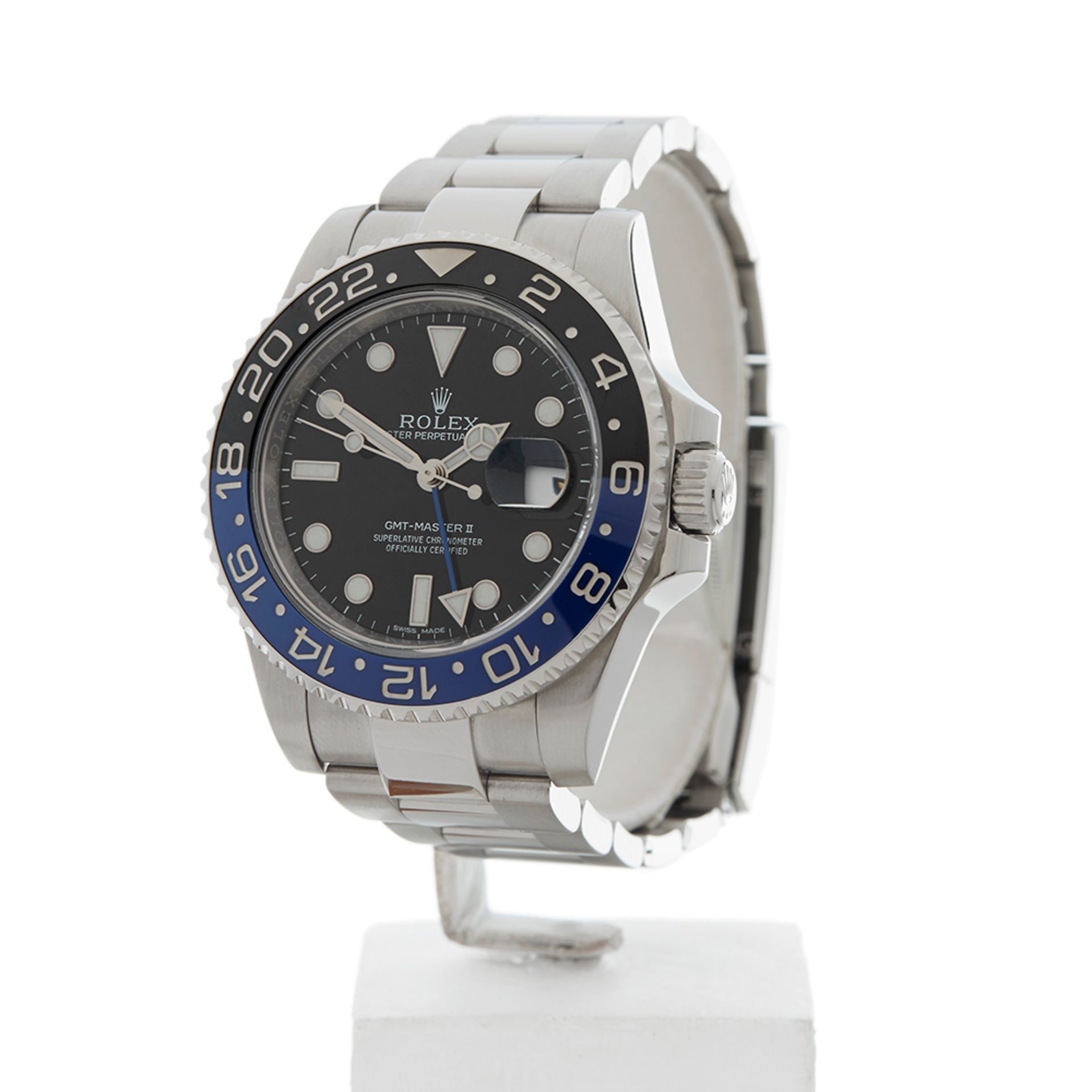 Rolex, GMT-Master II Batman 40mm Stainless Steel 116710BLNR - Image 3 of 9