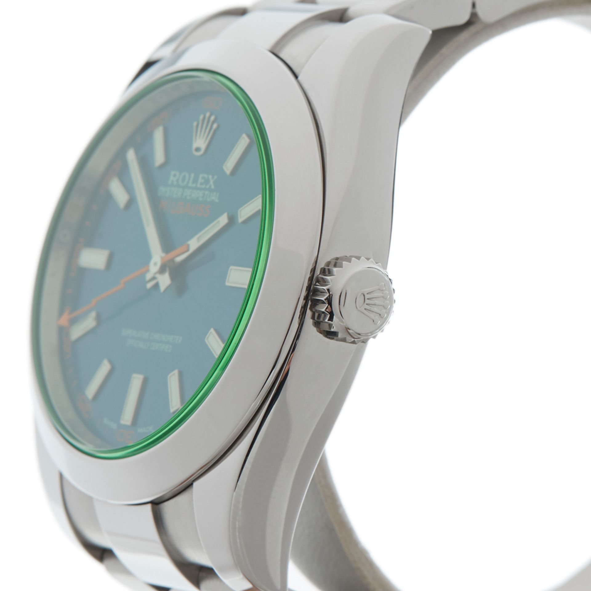 Rolex, Milgauss 40mm Stainless Steel 116400GV - Image 4 of 9