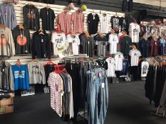 Sports Shop Clearance - Job lot of branded Sportswear and Equipment NO VAT ON HAMMER (14 x photos)