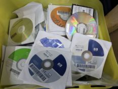 A Quantity of Approx 250 CD DVD Software Printer Server etc