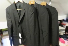 3x Selected Homme Black Blazers - RRP £480