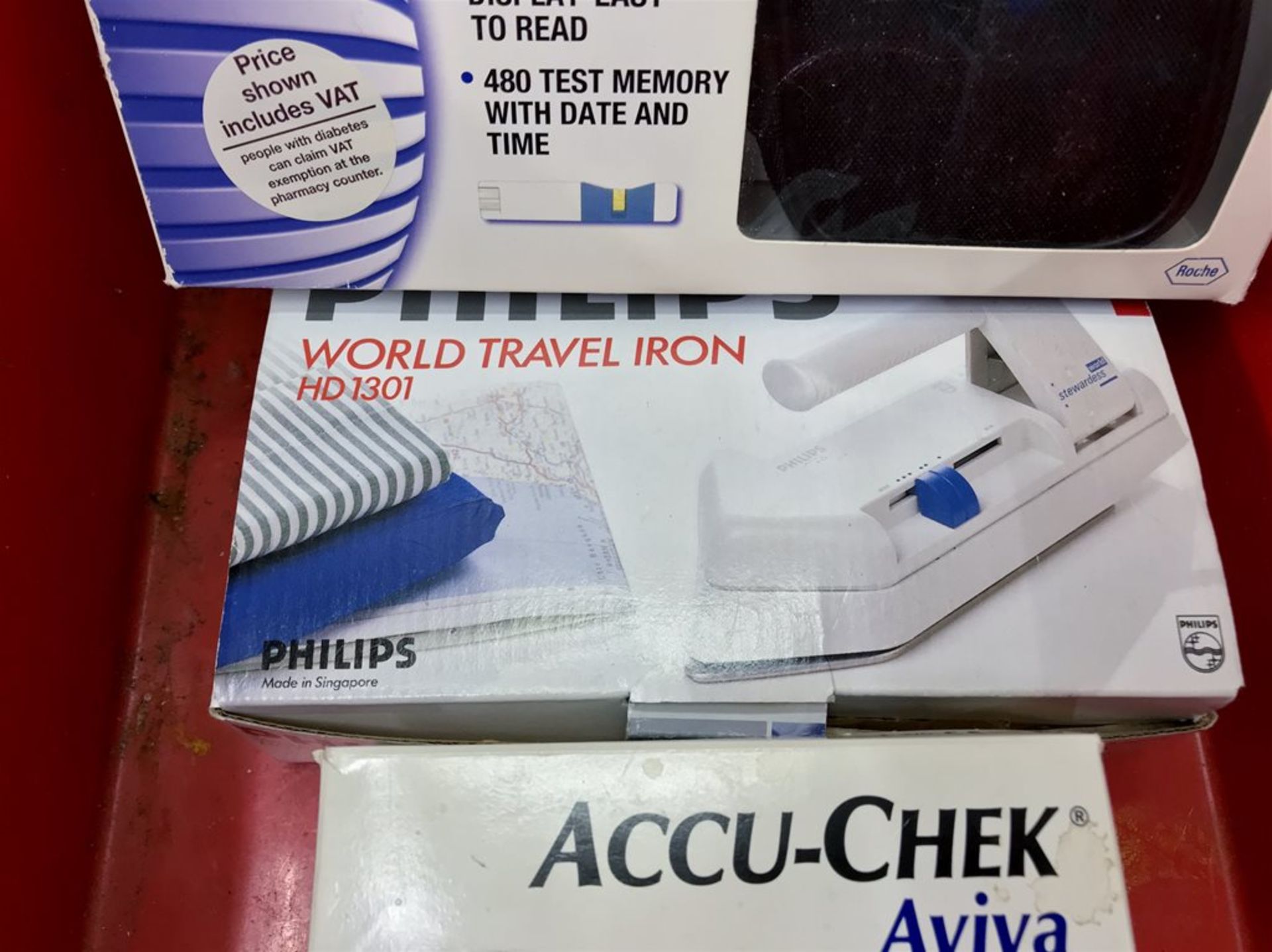 A Quantity of NEW Blood Glucose Testers and a Brand New Travel Iron - Image 3 of 4
