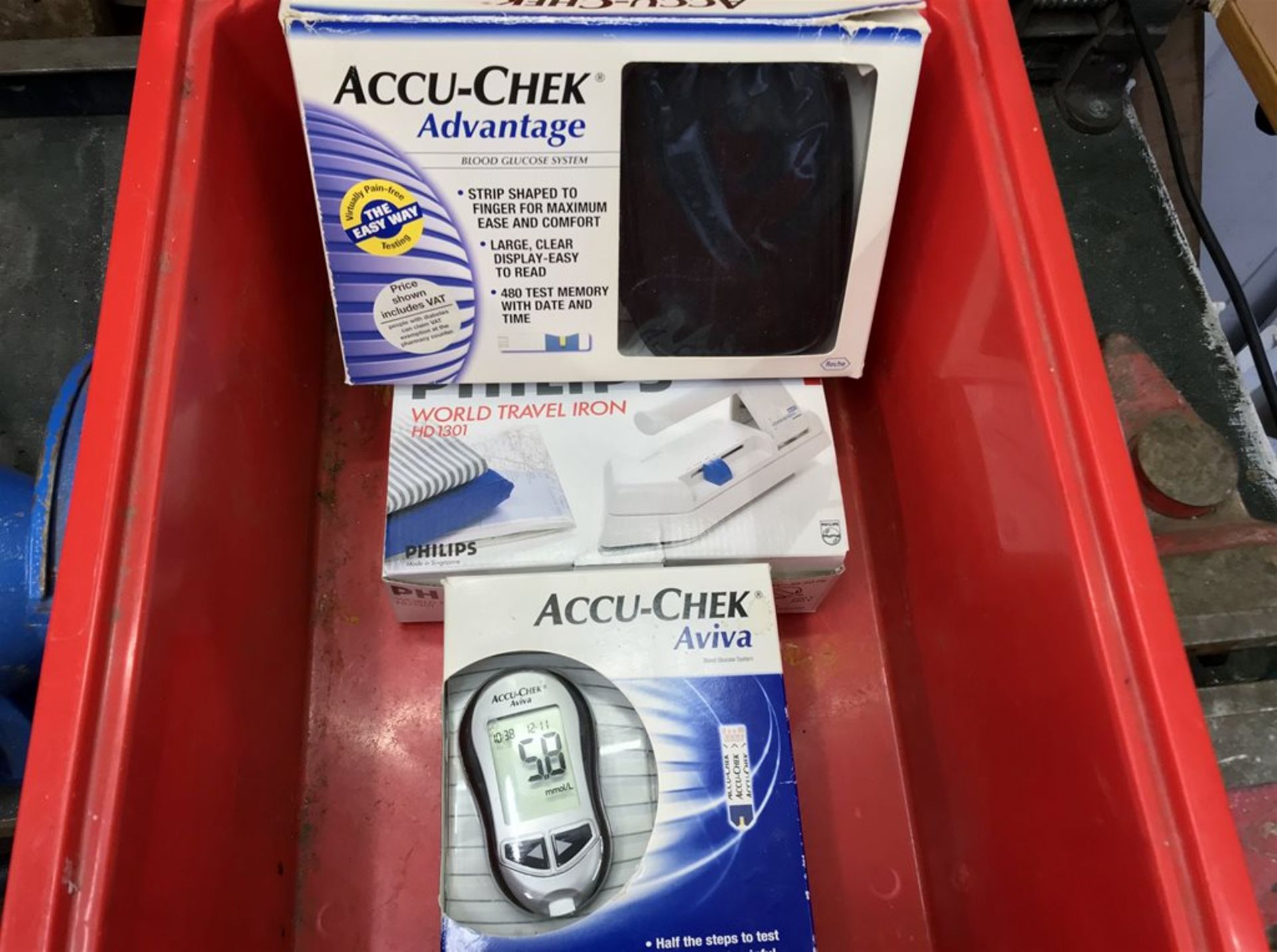 A Quantity of NEW Blood Glucose Testers and a Brand New Travel Iron