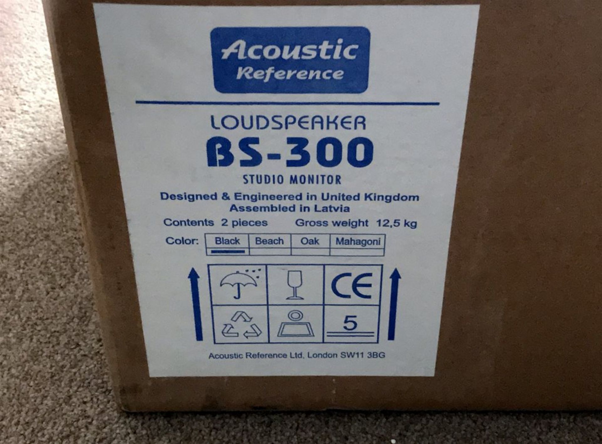 Acoustic Reference BS-300 Bookshelf Speakers Brand New - Image 4 of 4