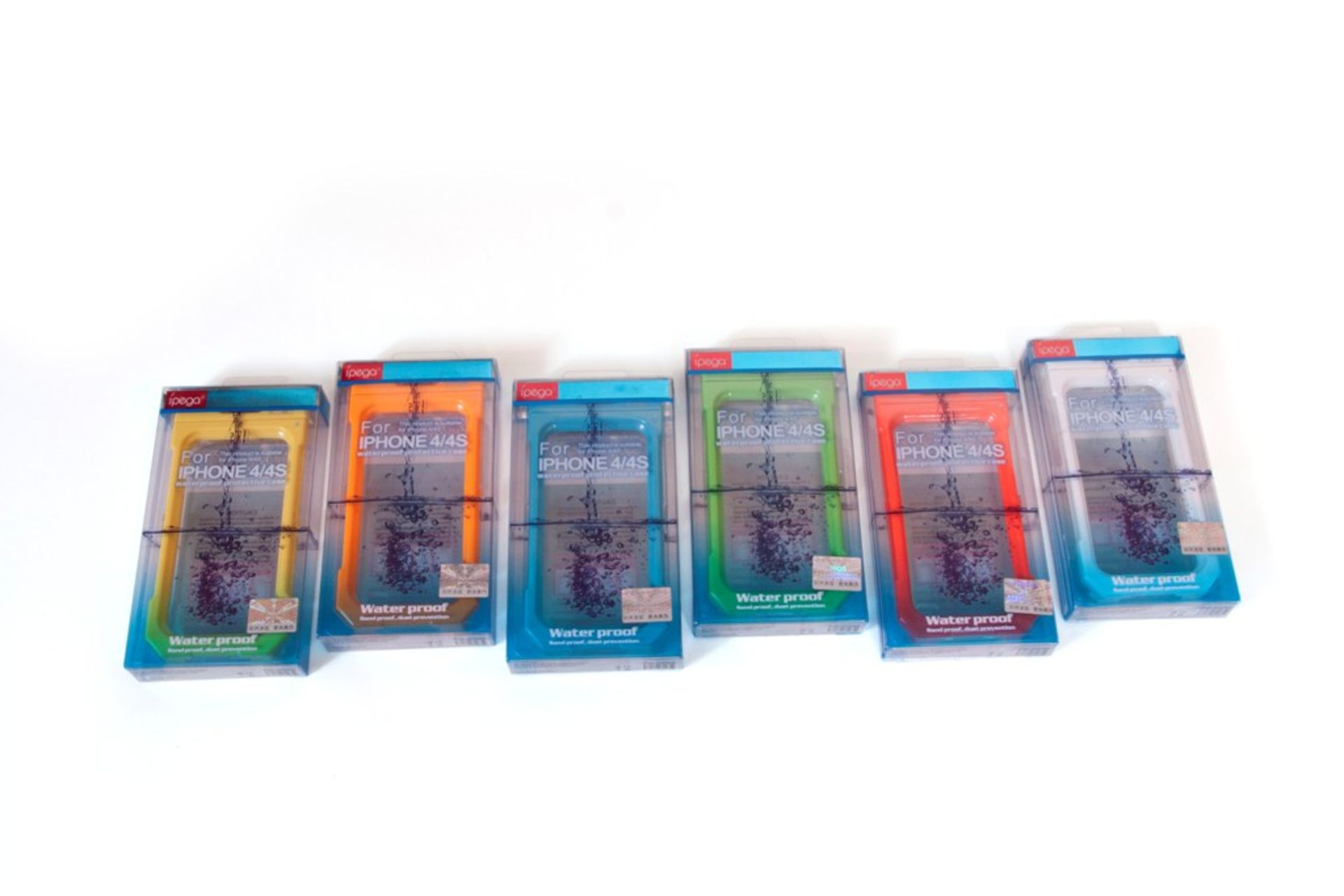 97x Ipega Waterproof iPhone 4 cases in various colours - Image 3 of 3