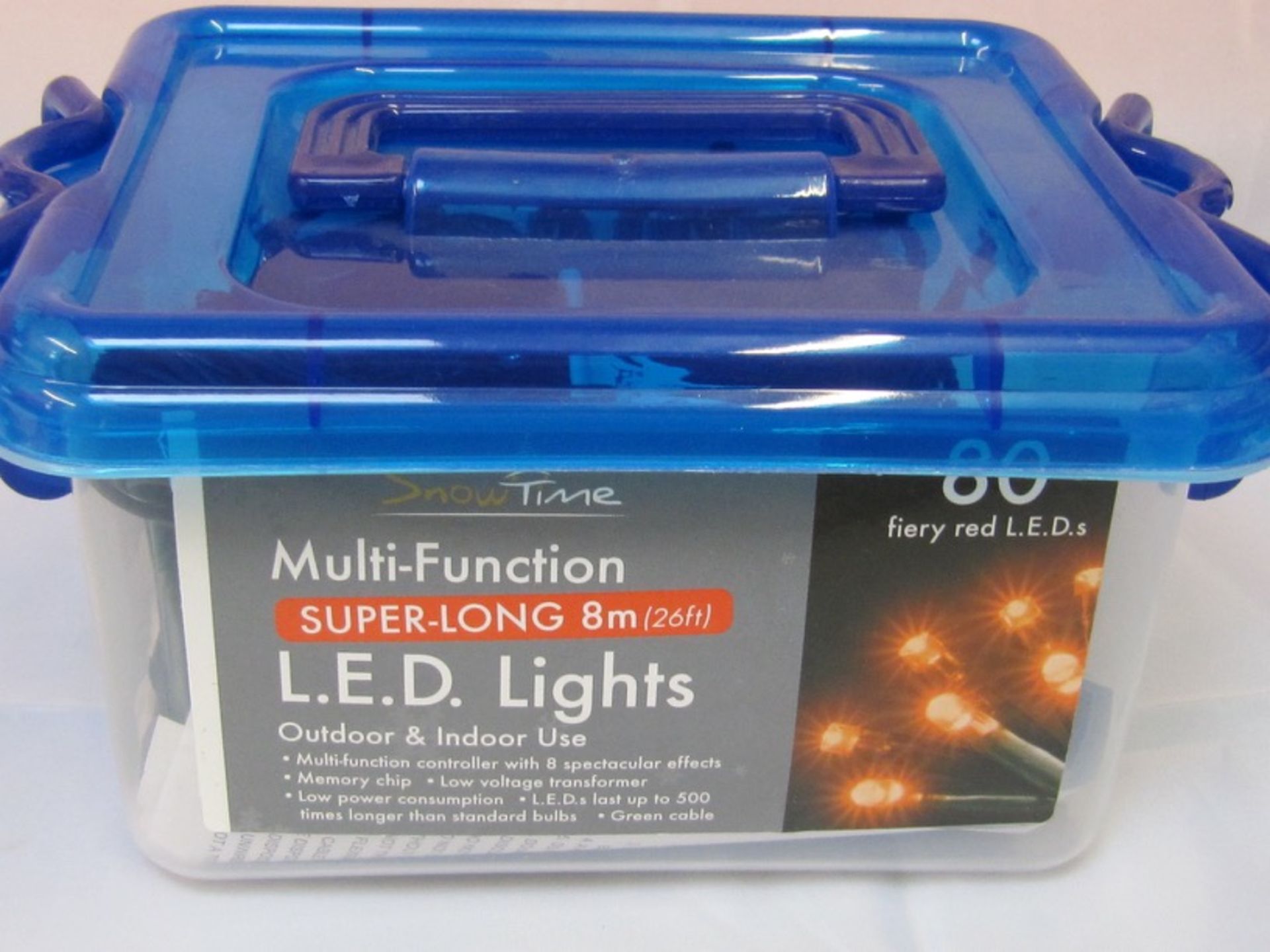 Multi Function LED Lights. Brand new Stock. No vat on Hammer. Shipping available.