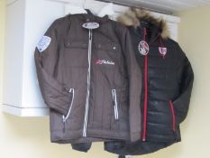 2 x Good Quality Branded Winter Coats. BNWT. No vat on Hammer. Shipping available.