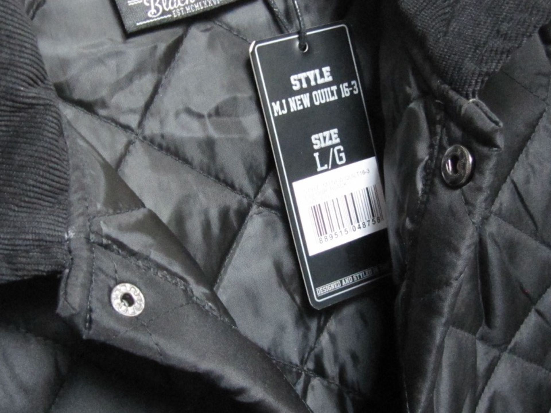 6 x Mens Quilted Jackets. BNWT. No vat on Hammer. Shipping available. - Image 5 of 7