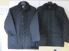 6 x Mens Quilted Jackets. BNWT. No vat on Hammer. Shipping available.