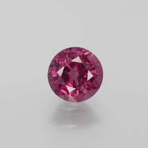 A Brand New Diamond And Rhodolite Halo Ring - Image 2 of 2