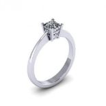 A New Princess cut Diamond Ring